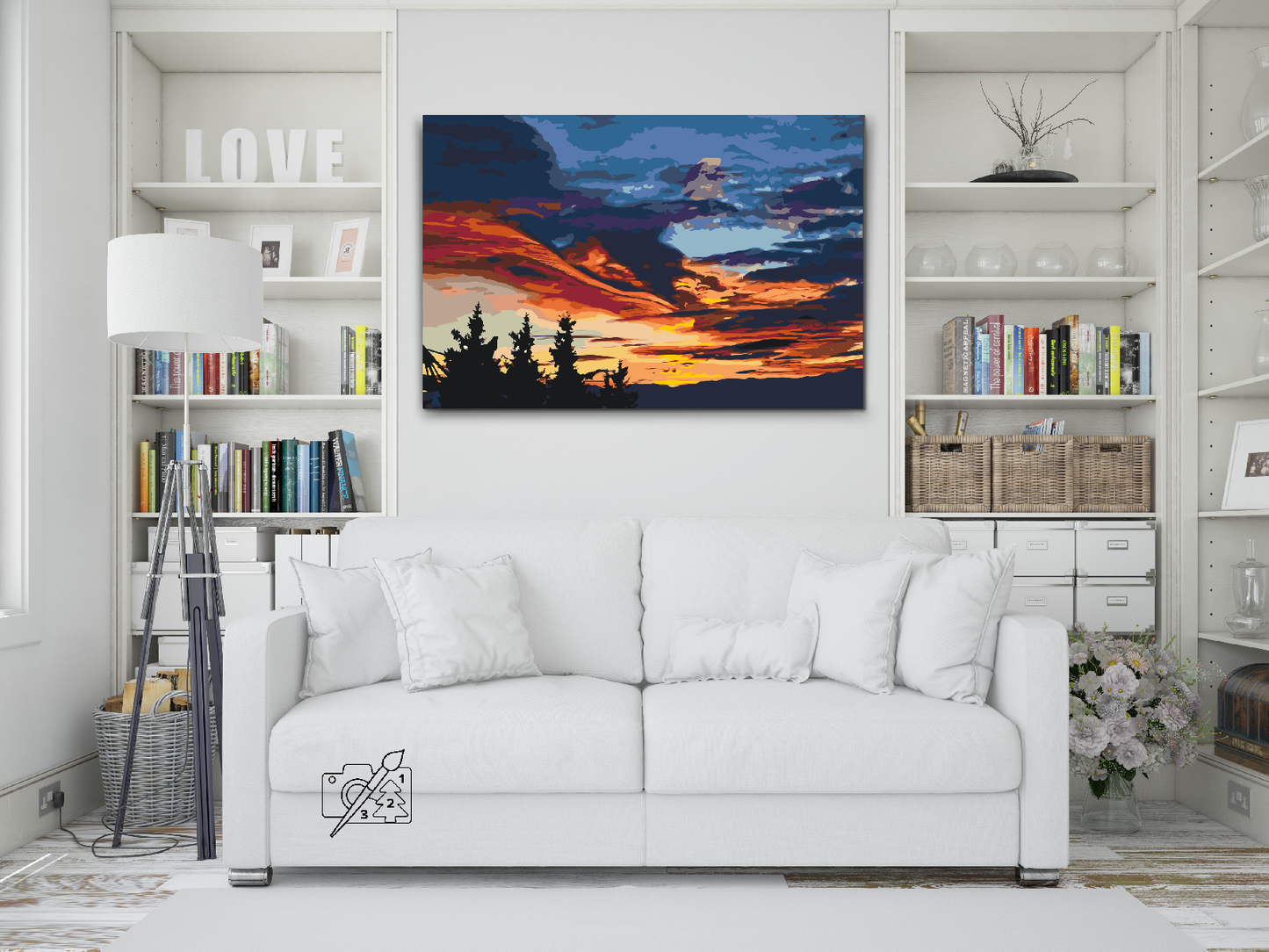 Paint by Numbers - Sky in Colors