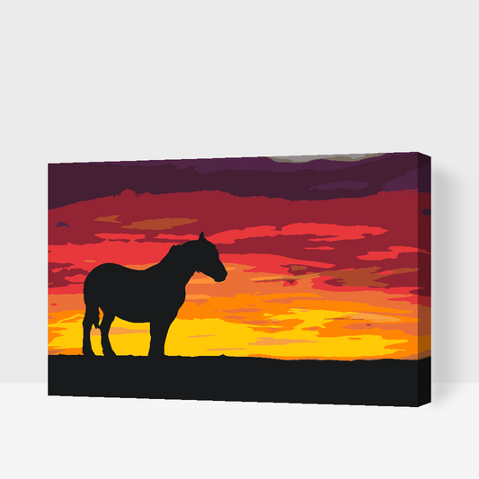 Paint by Numbers - War Horse