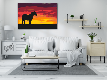 Paint by Numbers - War Horse