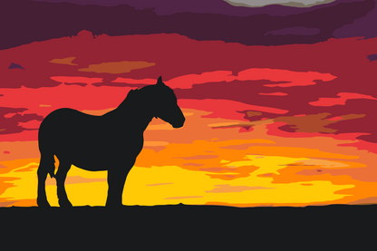 Paint by Numbers - War Horse