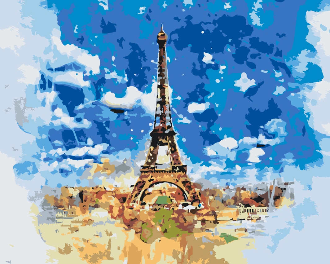Paint by Numbers - Paris