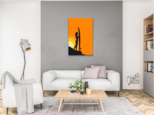 Paint by Numbers - Surferkvinde