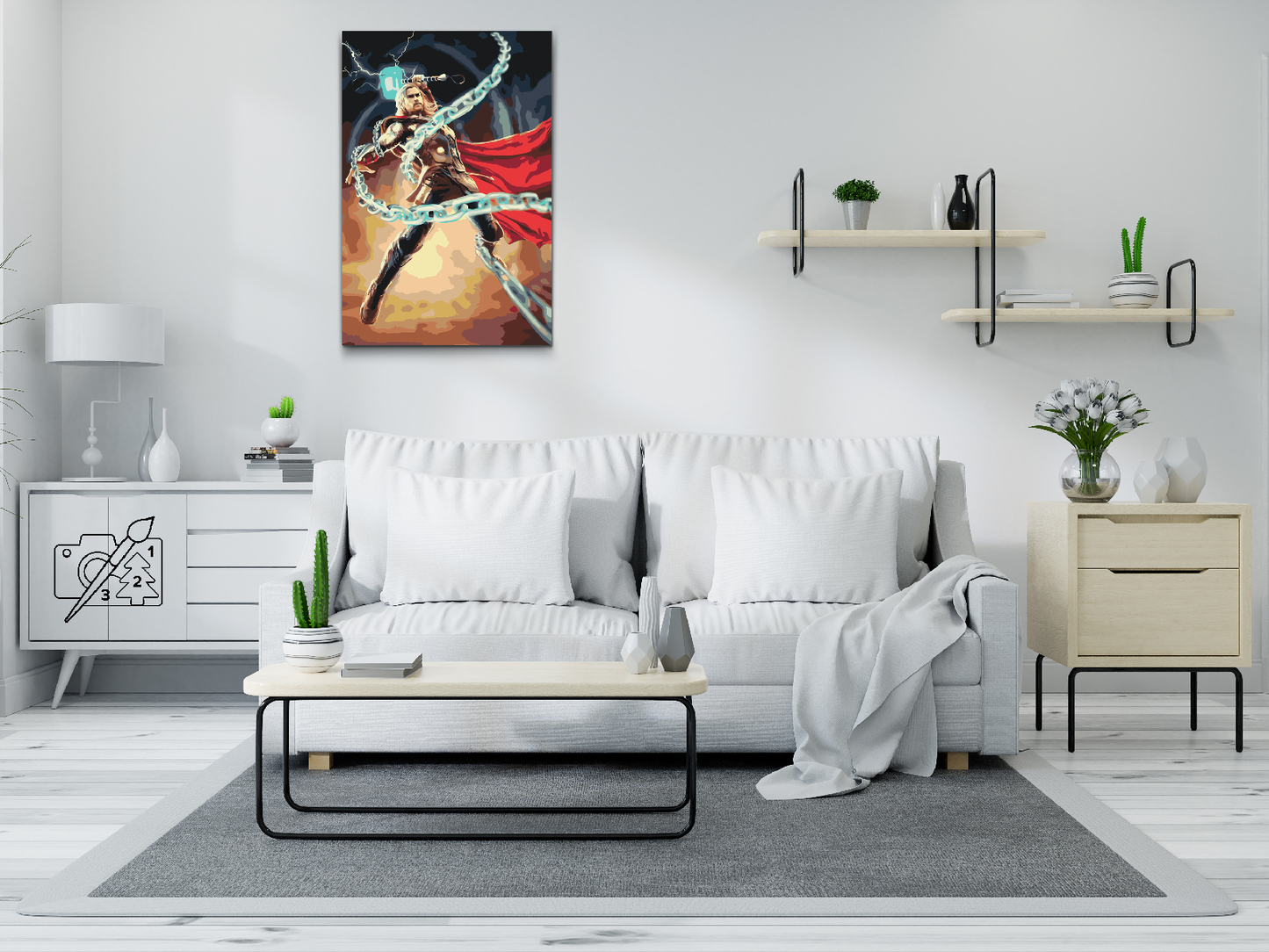 Paint by Numbers - Thor 1