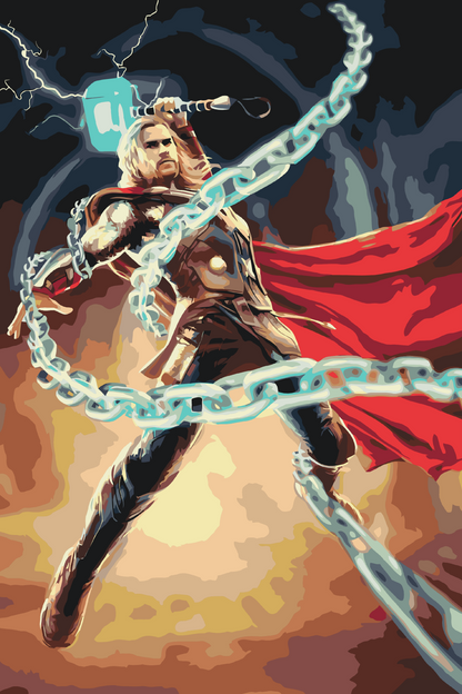 Paint by Numbers - Thor 1