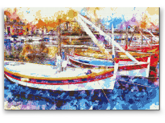 Diamond Painting - Farverig kaj