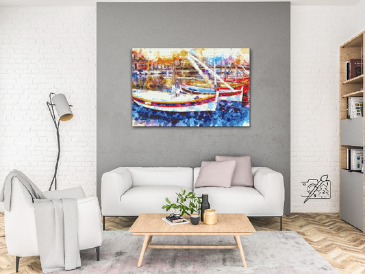 Diamond Painting - Farverig kaj