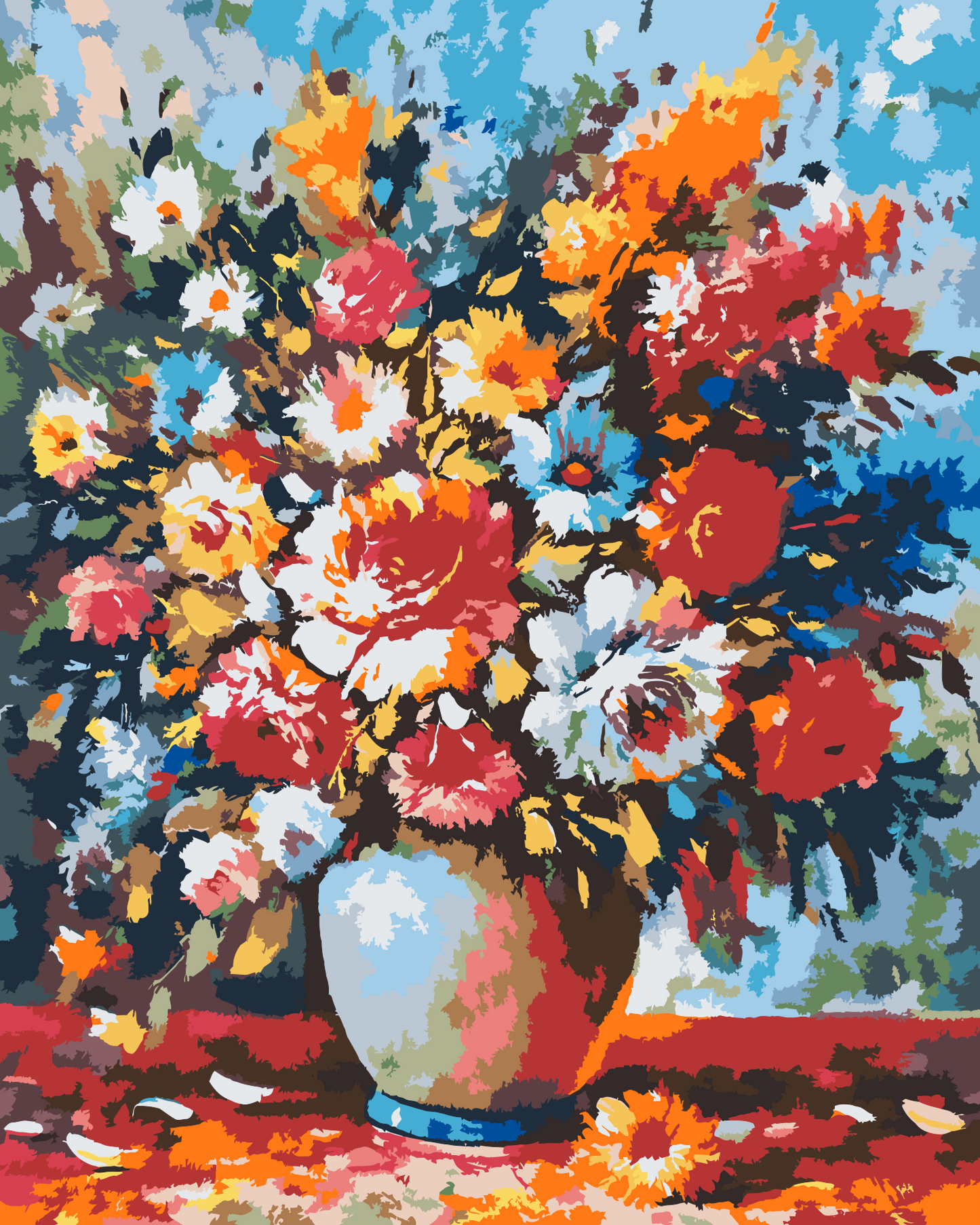 Paint by Numbers - Sommerbuket