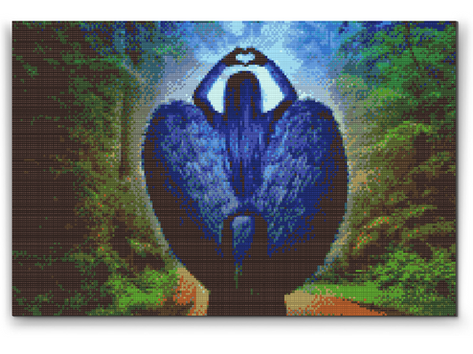 Diamond Painting - Engel Spreder Kærlighed