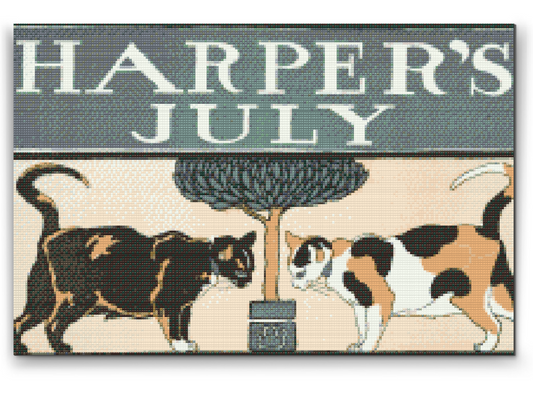 Diamond Painting - Harper's July