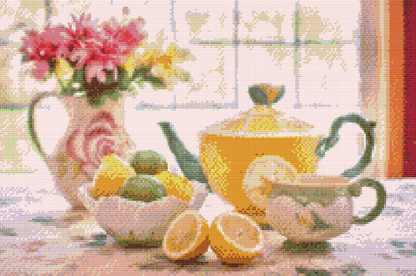 Diamond Painting - Te klokken fem
