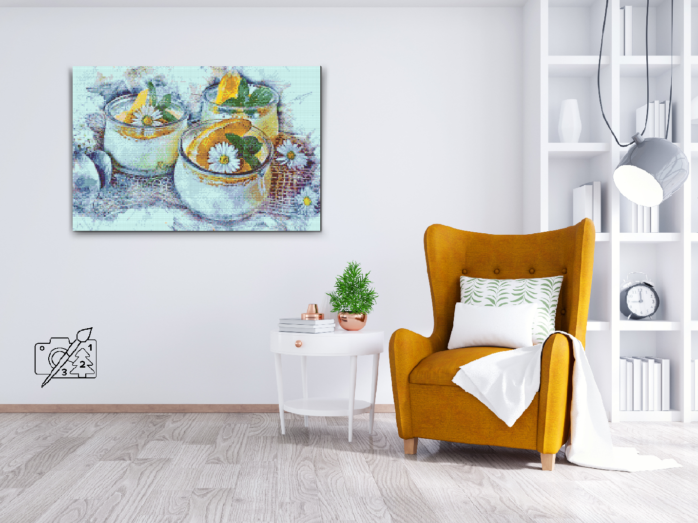 Diamond Painting - Orange Cream