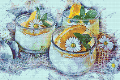 Diamond Painting - Orange Cream