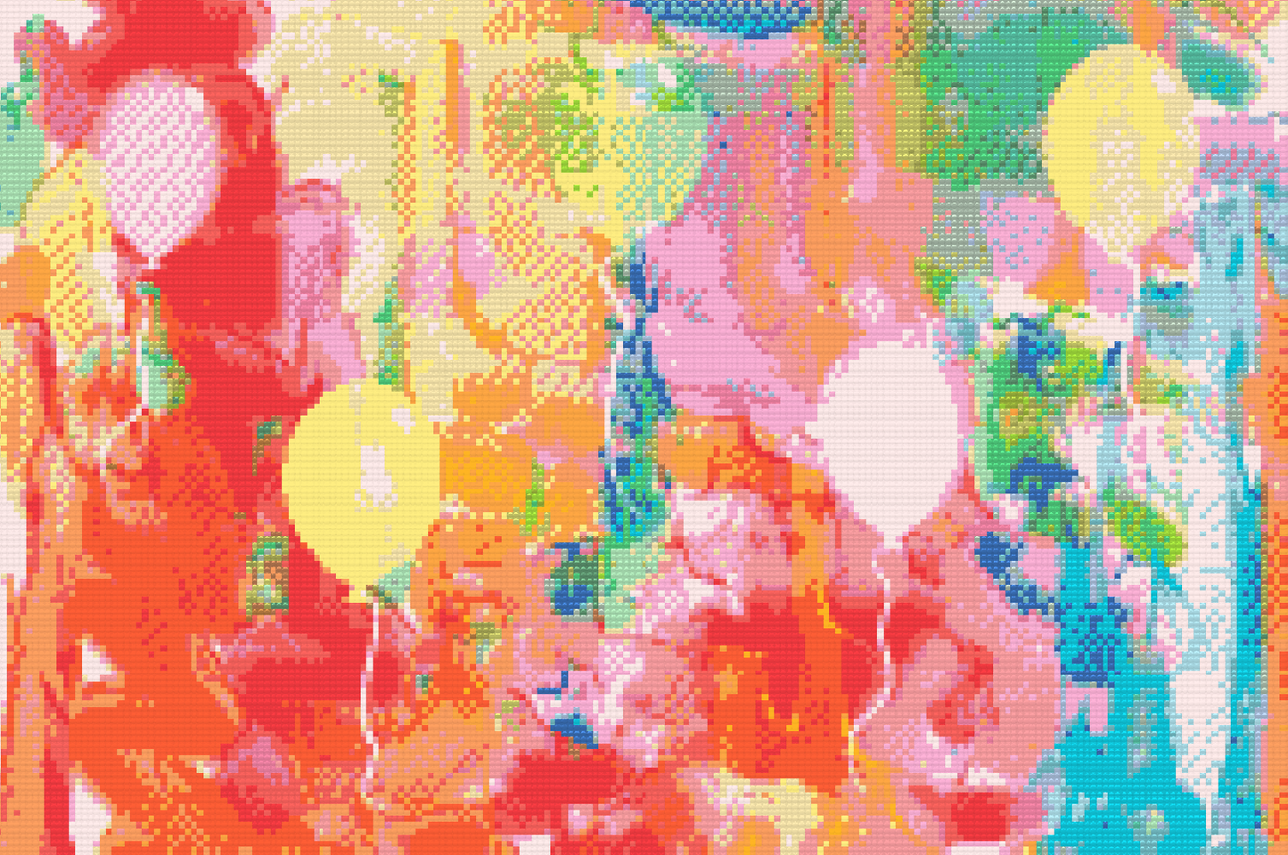 Diamond Painting - Abstrakte balloner