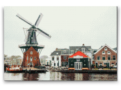 Diamond Painting - Vindmølle