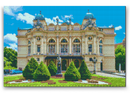Diamond Painting - Juliusz Słowacki Teatret i Krakow