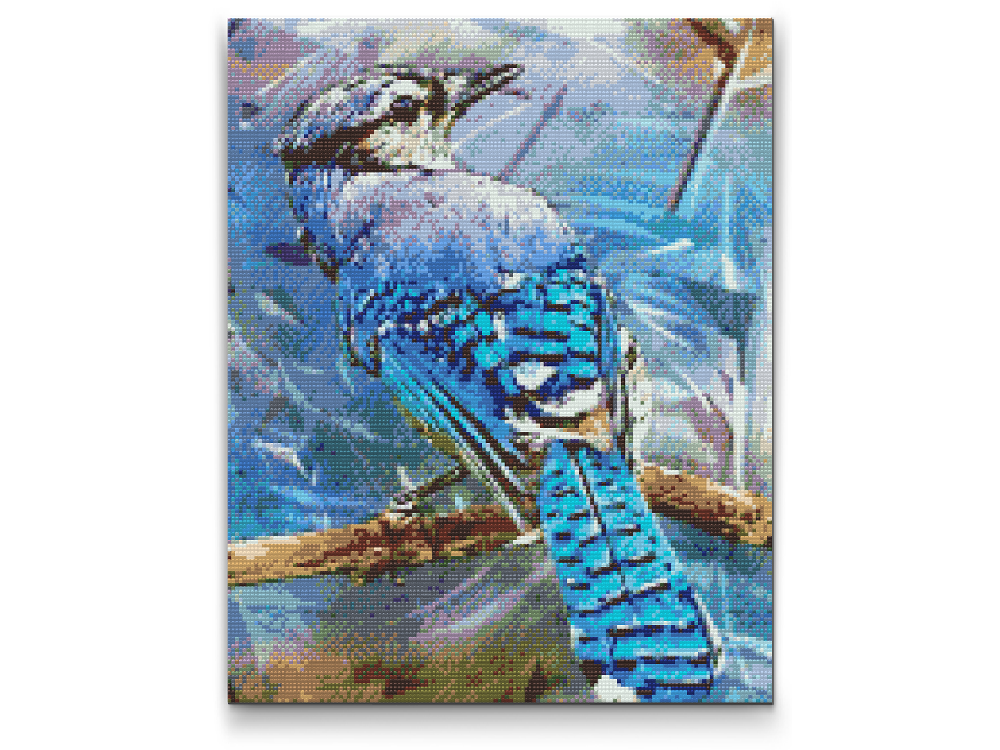 Diamond Painting - Fugl Blåskade