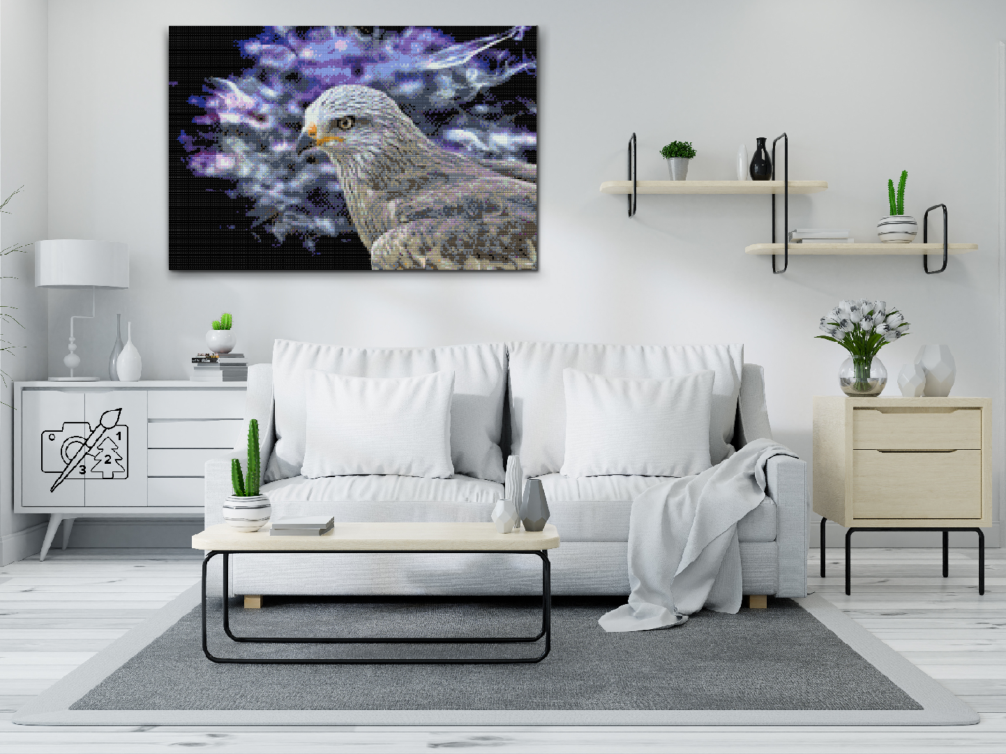 Diamond Painting - Falcon