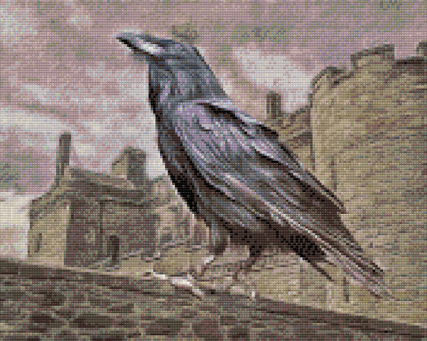 Diamond Painting - Kong Raven