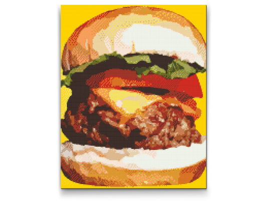 Diamond Painting - Burgerillustration