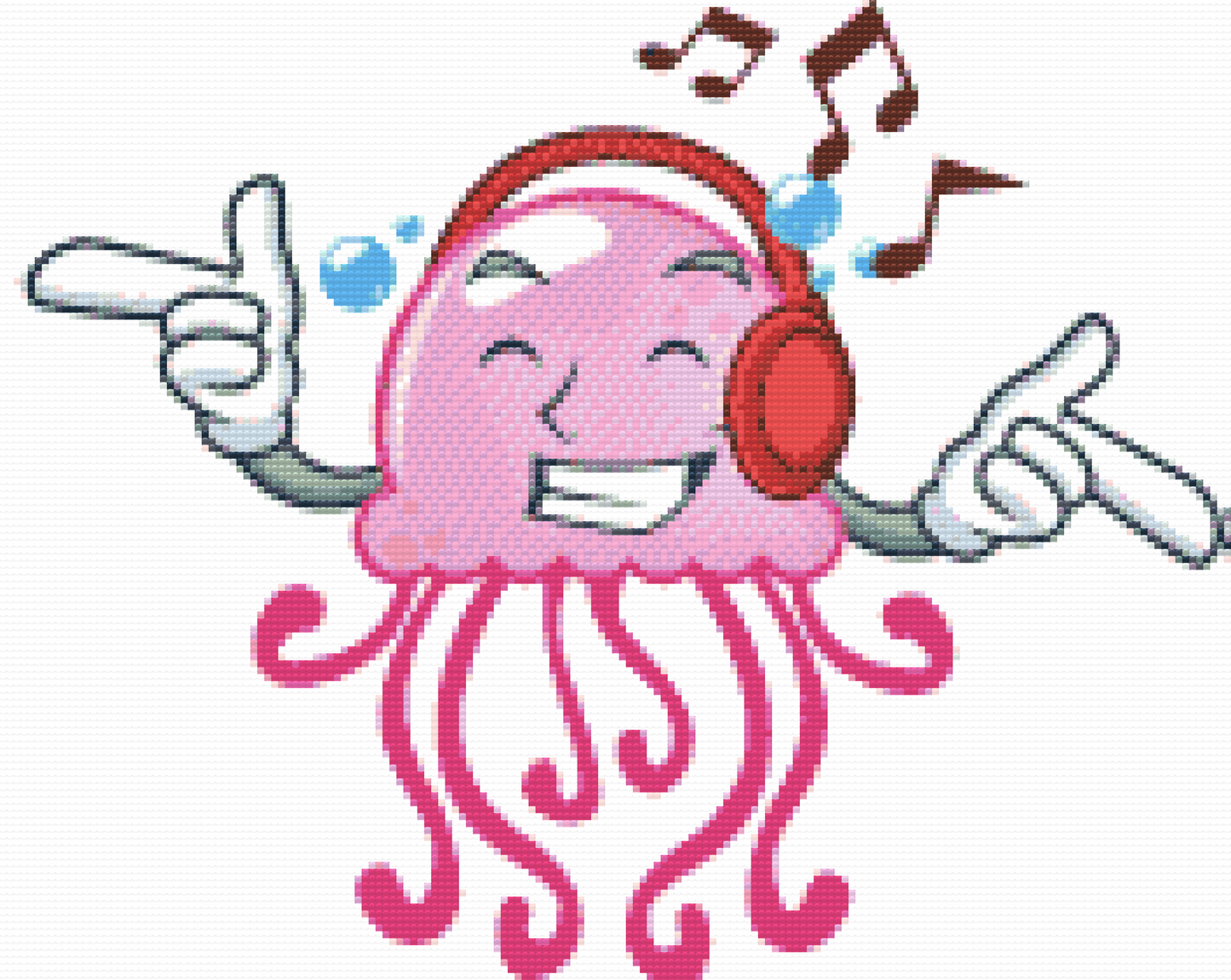 Diamond Painting - DJ Jellyfish