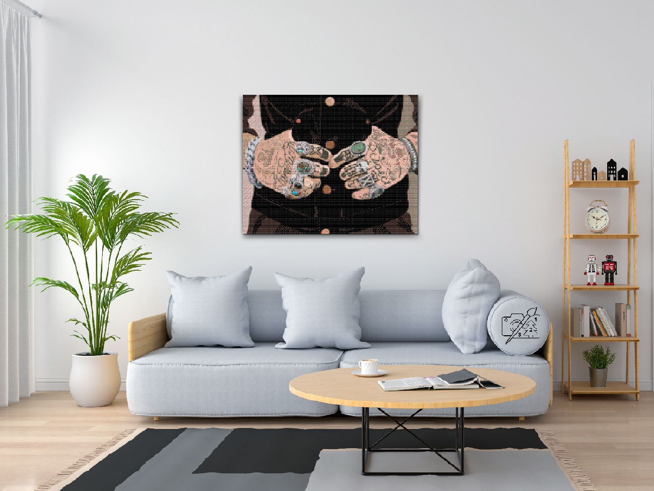 Diamond Painting - Tatueringer på hænderne