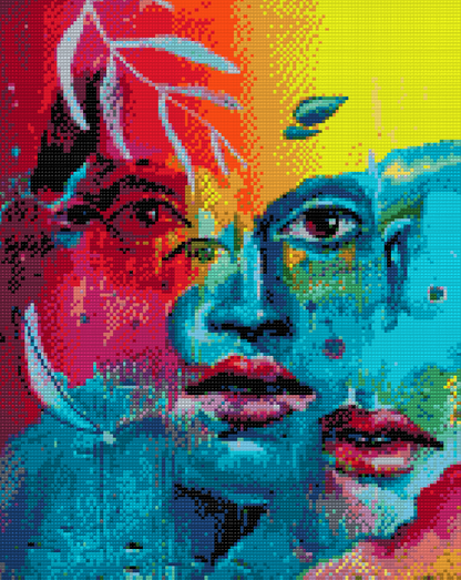 Diamond Painting - Mellem 4 Øjne