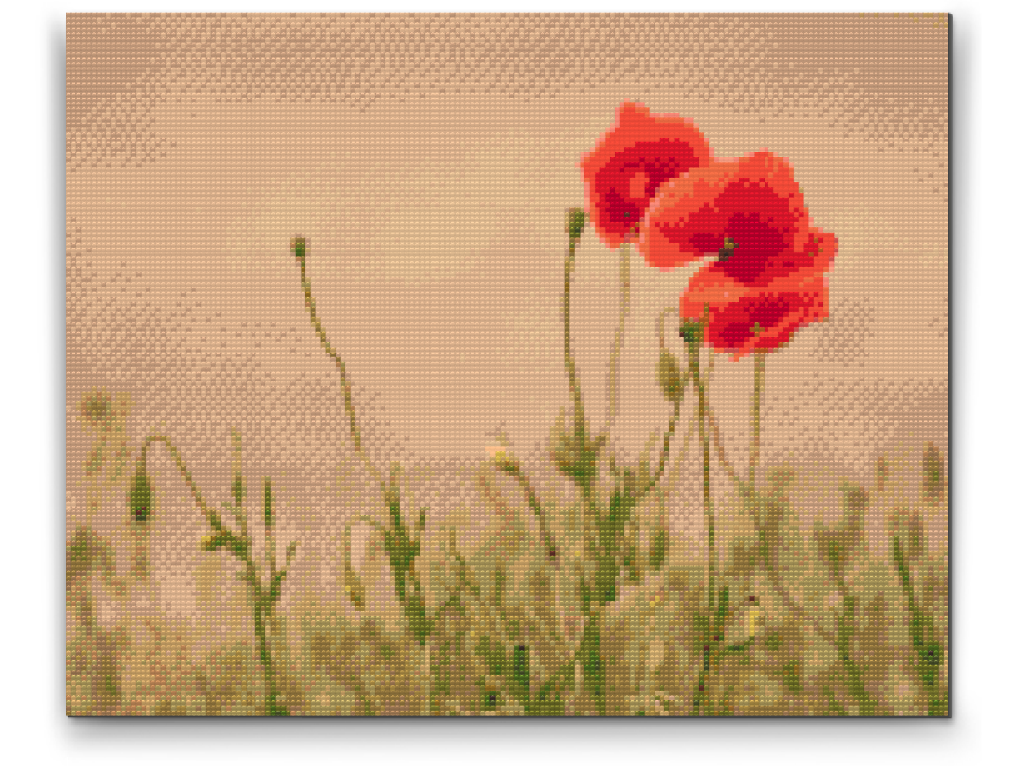 Diamond Painting - Red Weed 2