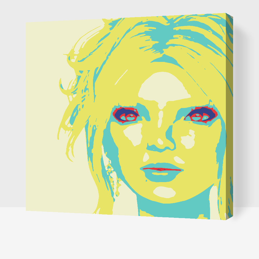 Paint by Numbers - Light Face