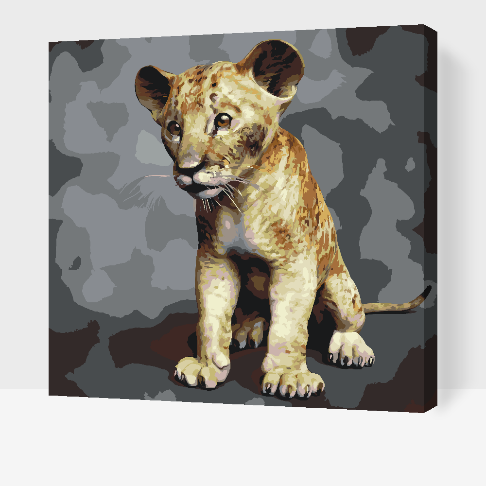 Paint by Numbers - Lille Simba
