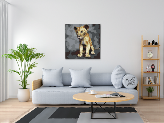 Paint by Numbers - Lille Simba
