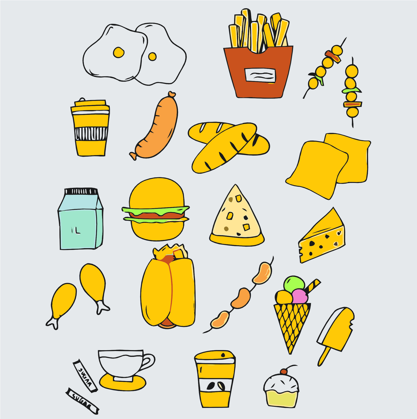 Paint by Numbers - Snack