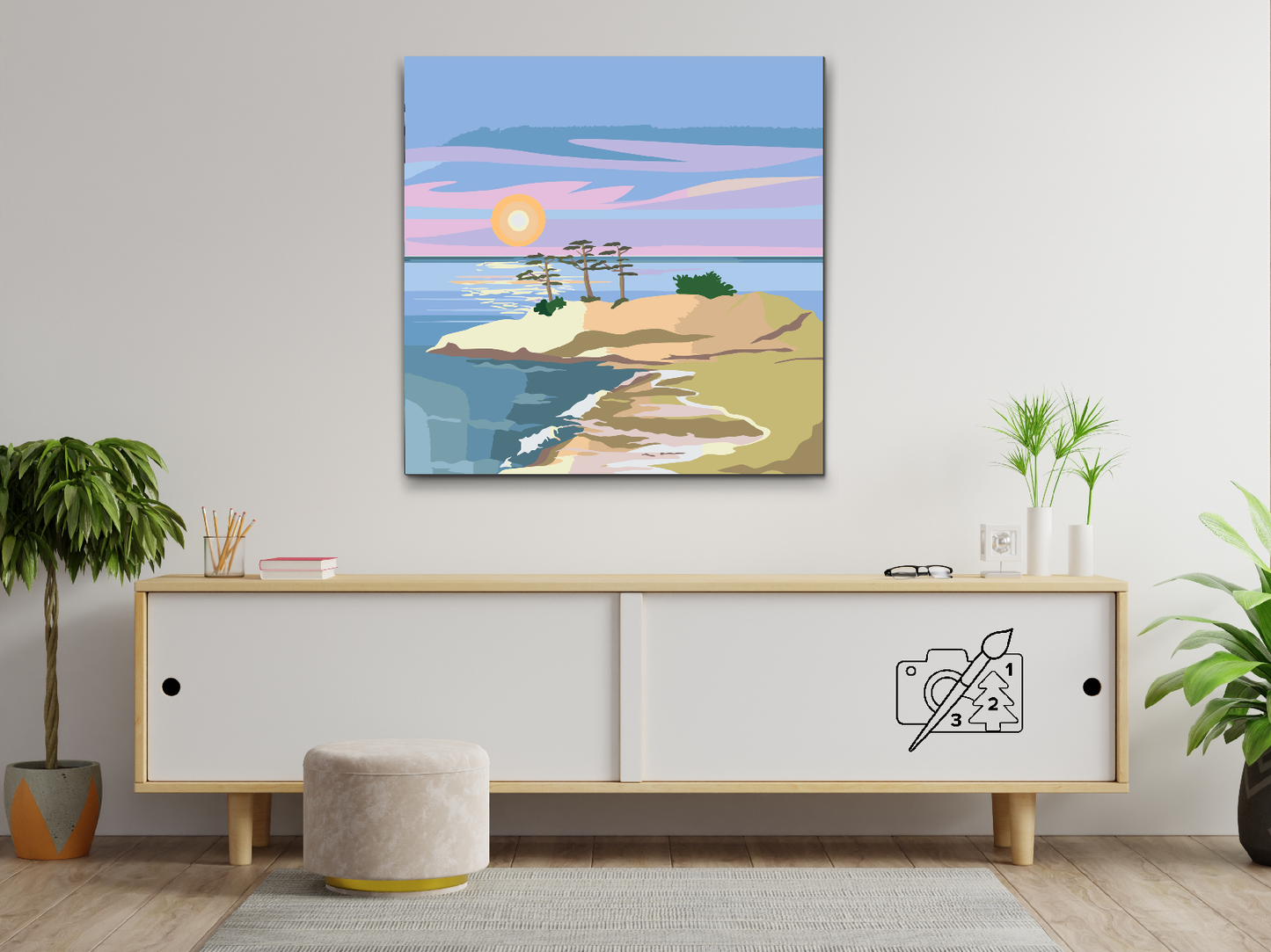 Paint by Numbers - Ferie på øen
