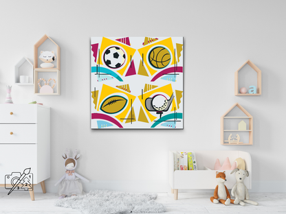 Paint by Numbers - Mix af Sports 5