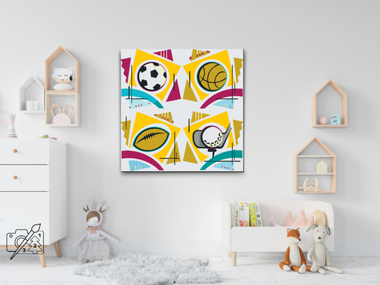Paint by Numbers - Mix af Sports 5