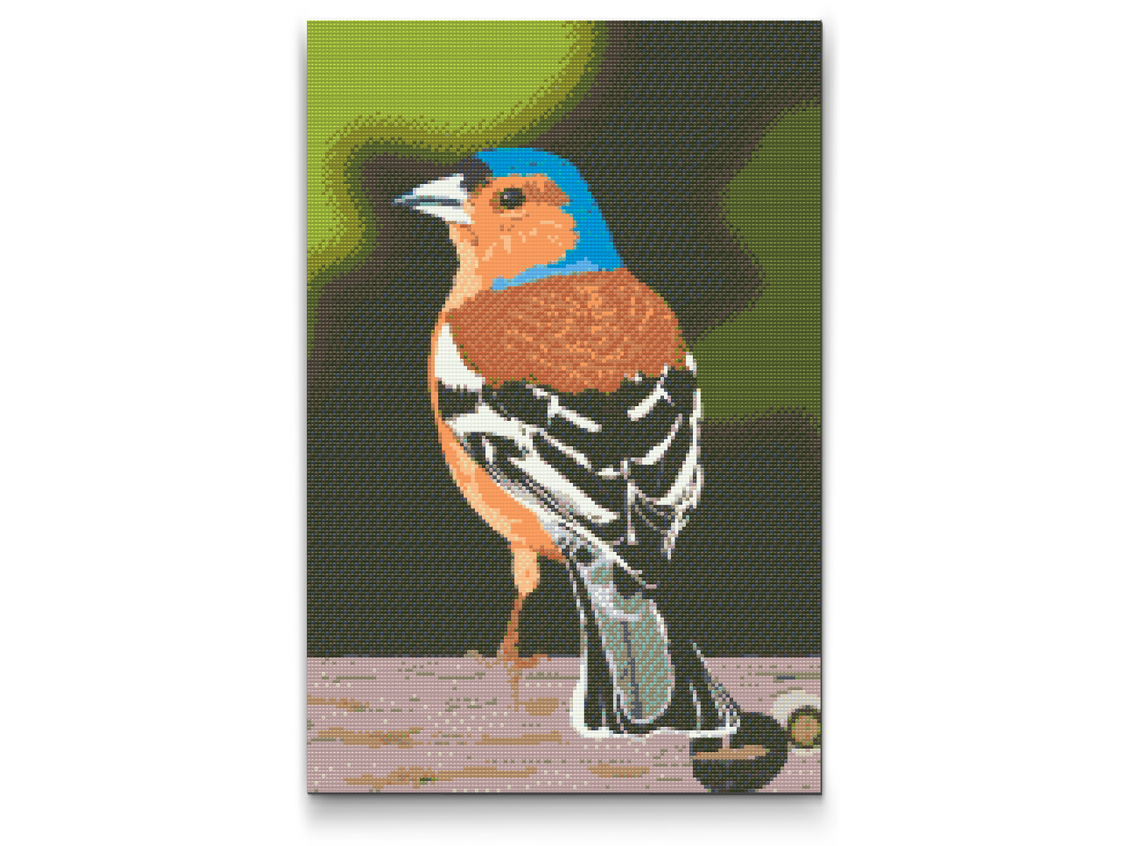 Diamond Painting - Fugl på træ