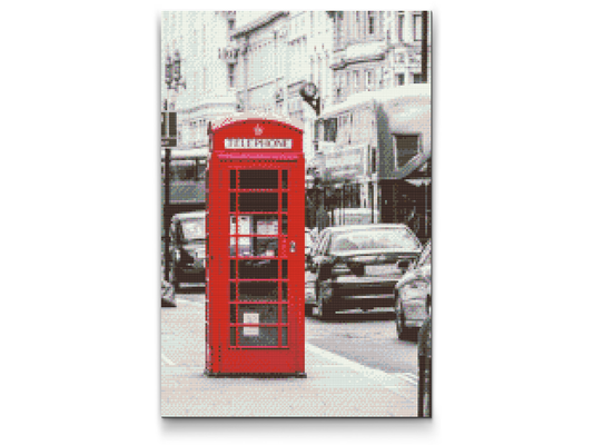 Diamond Painting - Telefonboks