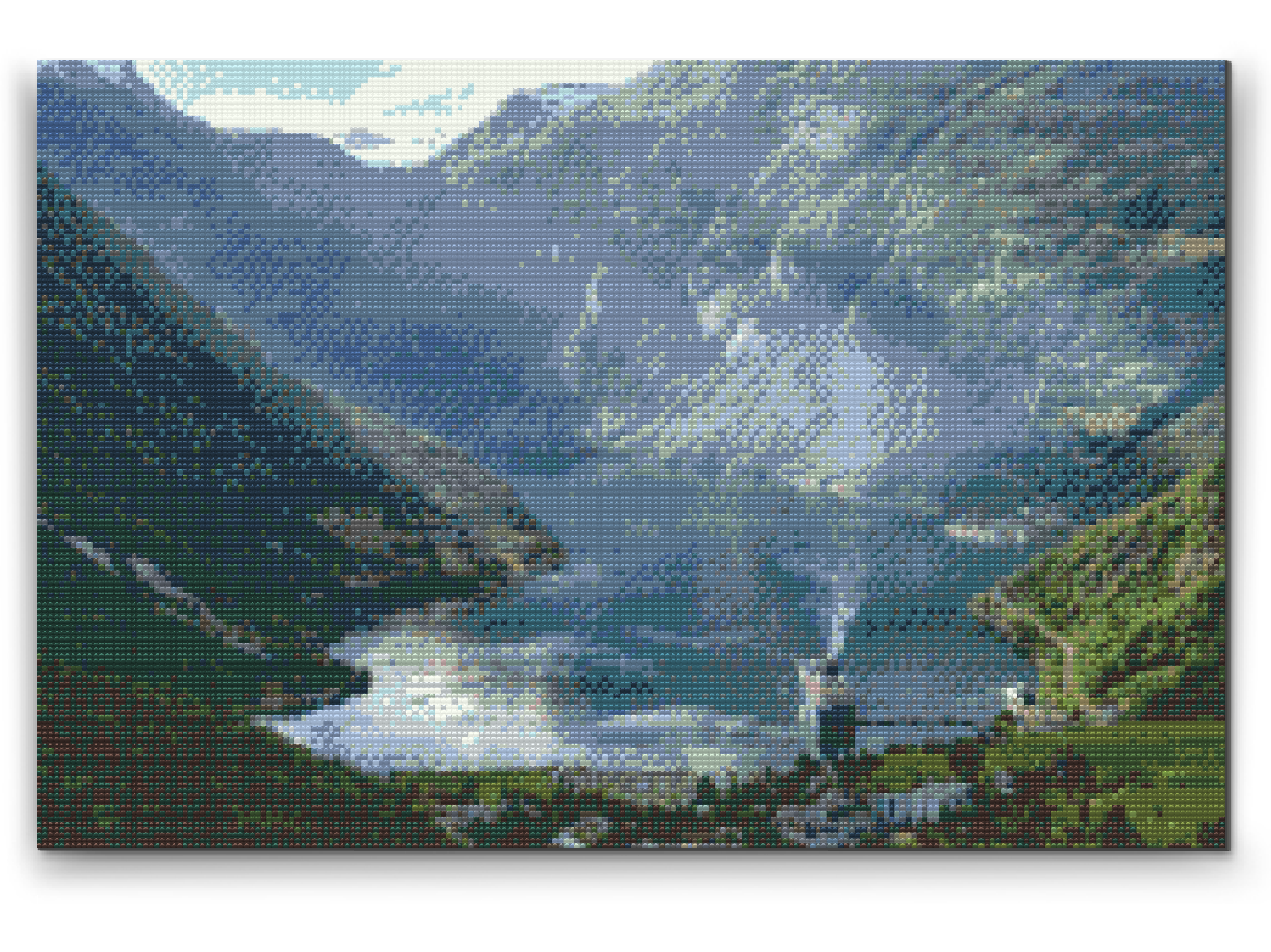 Diamond Painting - Geirangerfjord, Norge