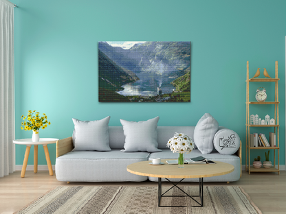 Diamond Painting - Geirangerfjord, Norge