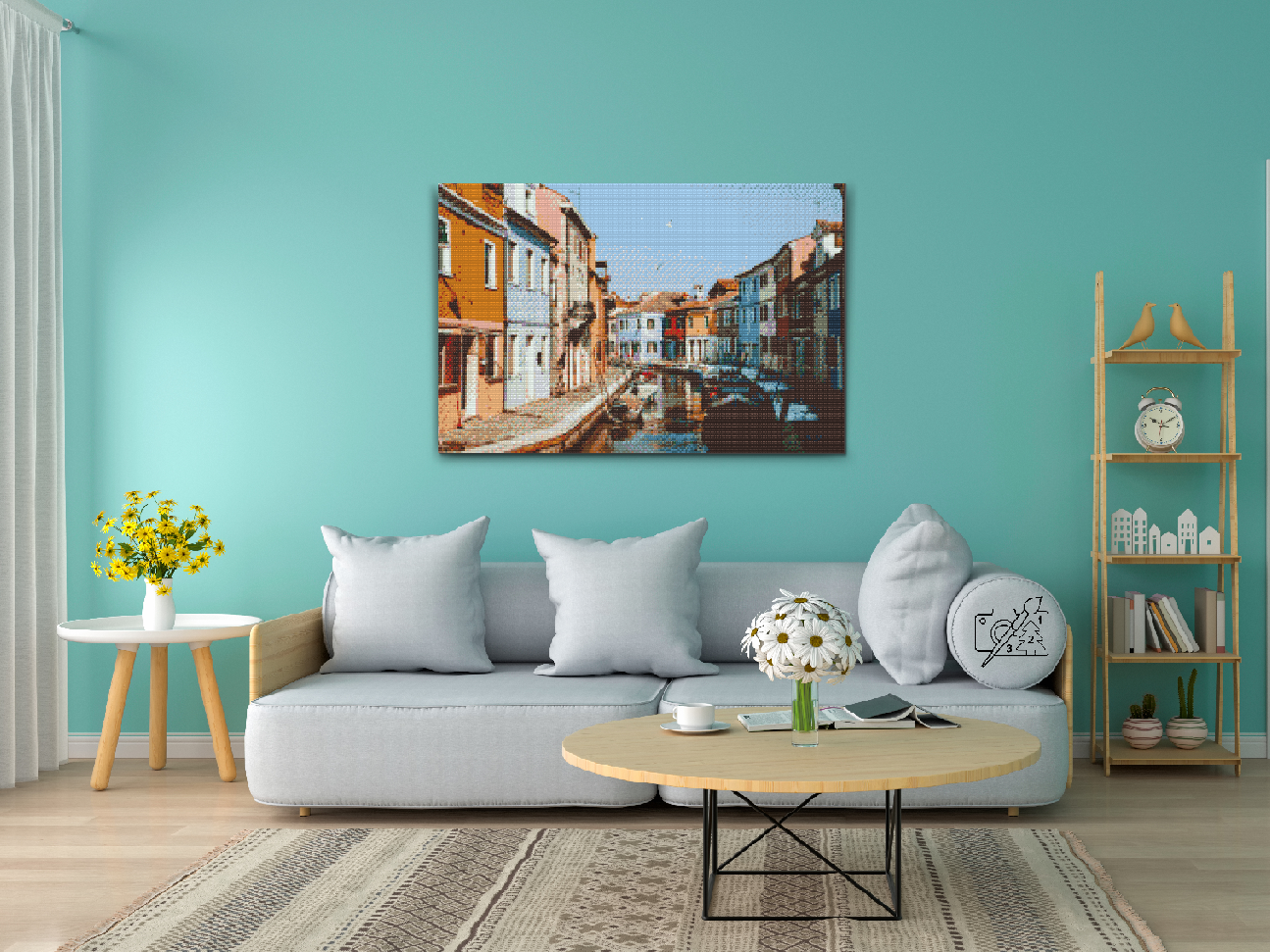 Diamond Painting - Venetianske gondoler
