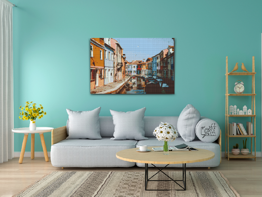 Diamond Painting - Venetianske gondoler