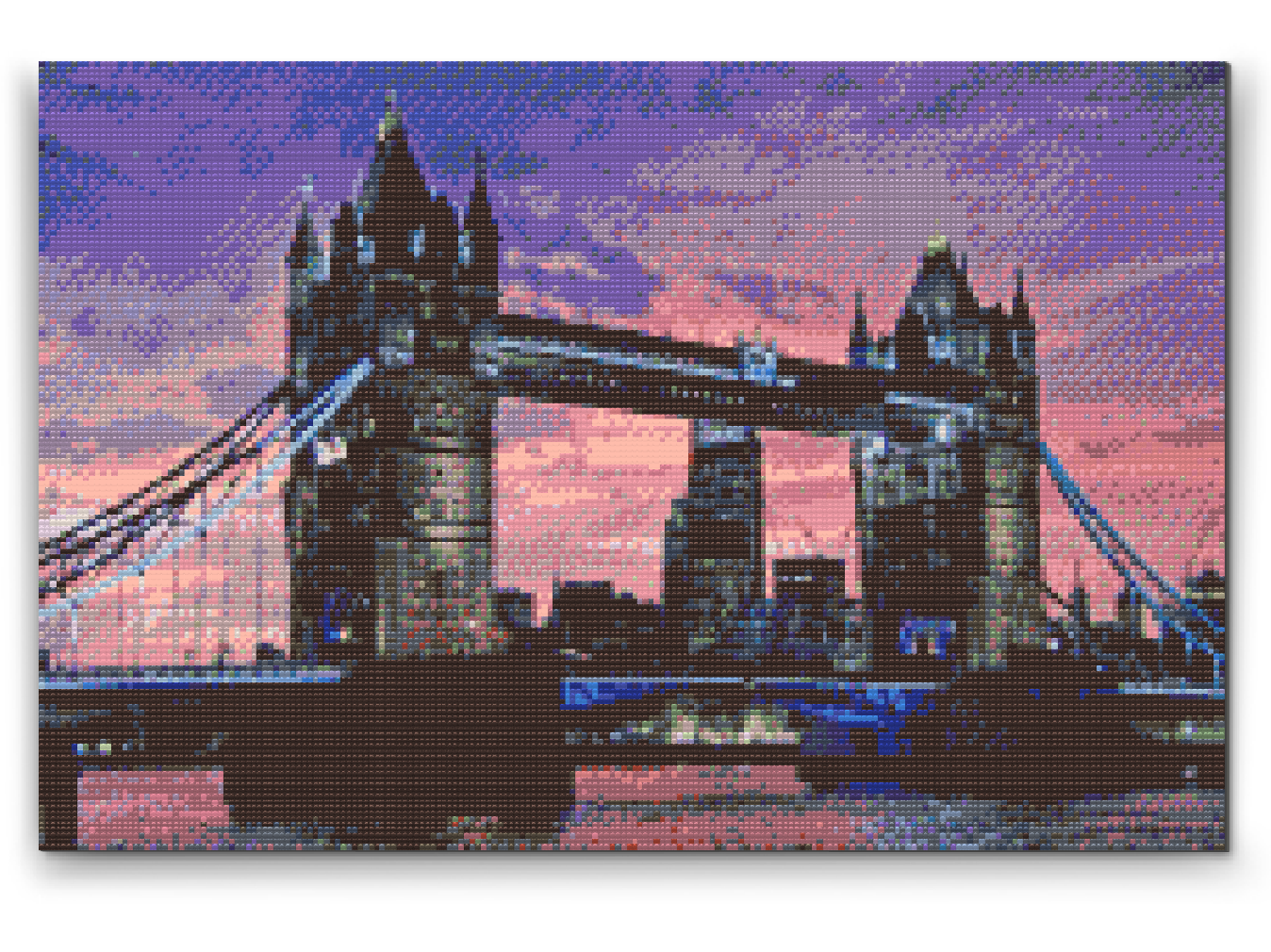 Diamond Painting - Towerbidge ved solnedgang