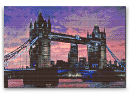 Diamond Painting - Towerbidge ved solnedgang