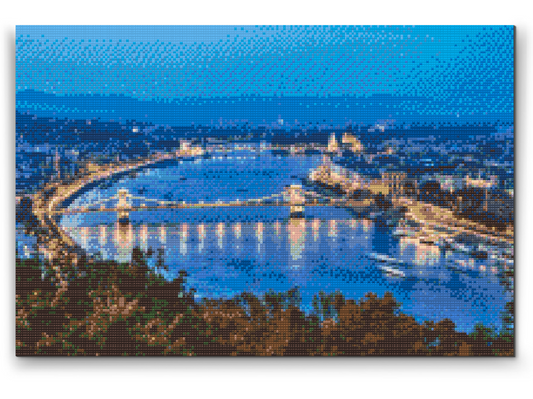 Diamond Painting - Budapest-udsigt