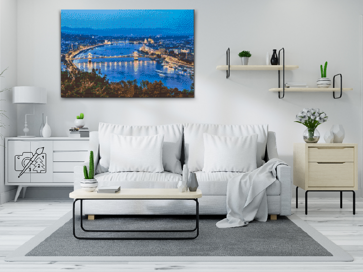 Diamond Painting - Budapest-udsigt