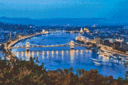 Diamond Painting - Budapest-udsigt