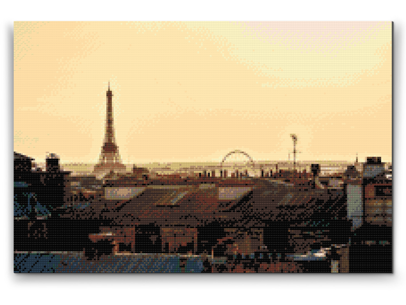 Diamond Painting - Paris ved daggry