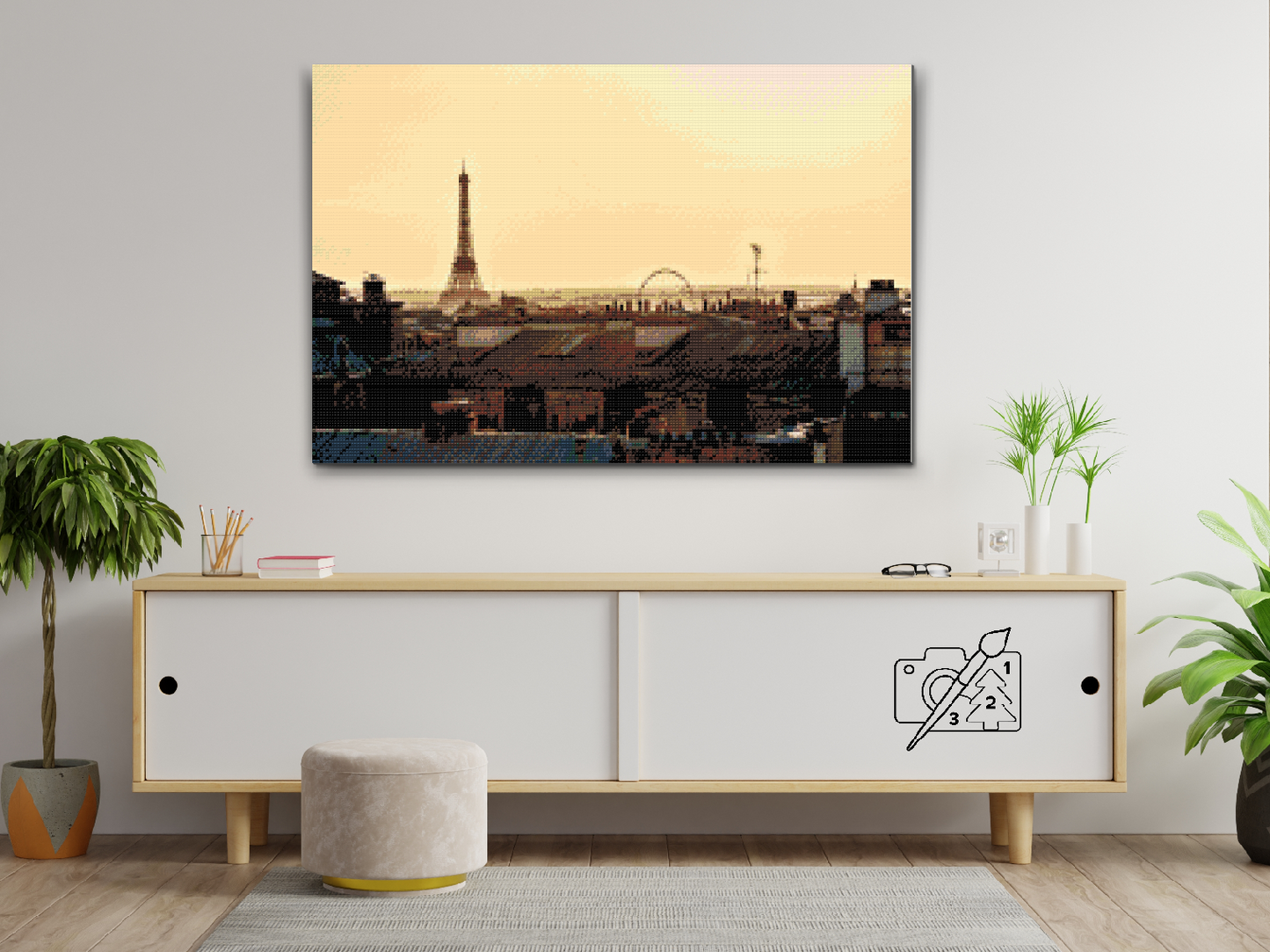 Diamond Painting - Paris ved daggry