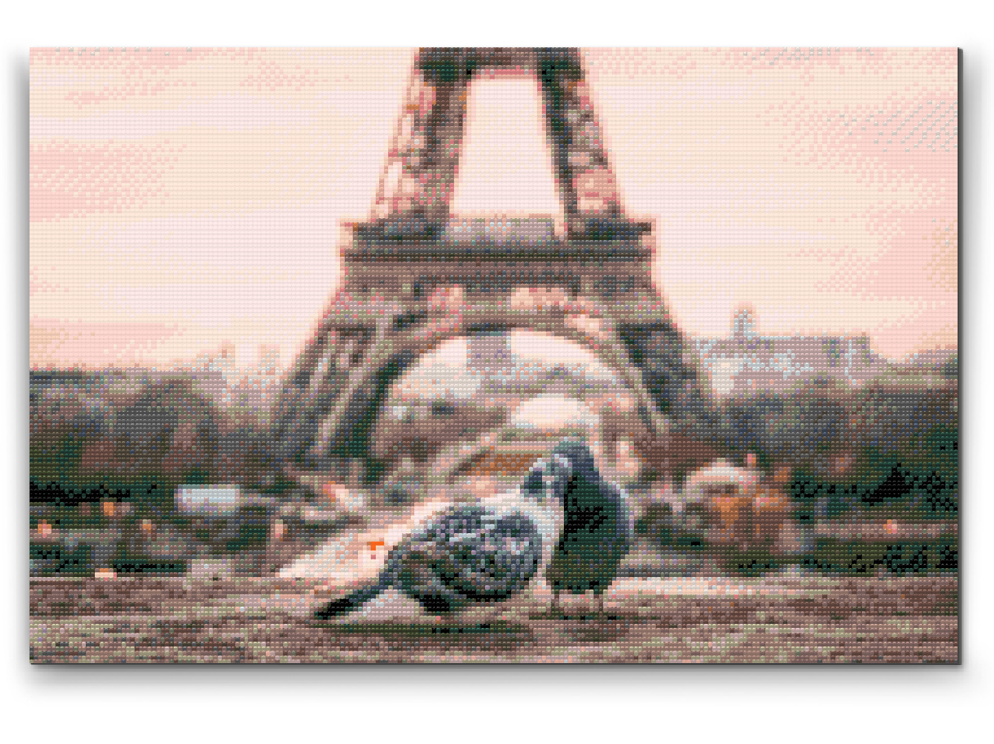 Diamond Painting - Duer i Paris