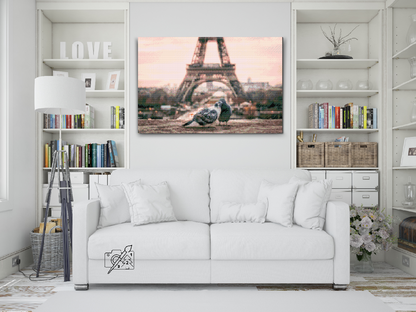 Diamond Painting - Duer i Paris