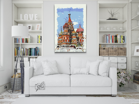 Diamond Painting - Sankt Basils Katedral